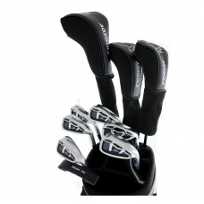 AGXGOLF GIRLS MAGNUM Graphite Golf Club Set wDriver, 3 Wood, Hybrid, 5-PW Irons+ Stand Bag & Putter: Right Hand: BUILT in the USA